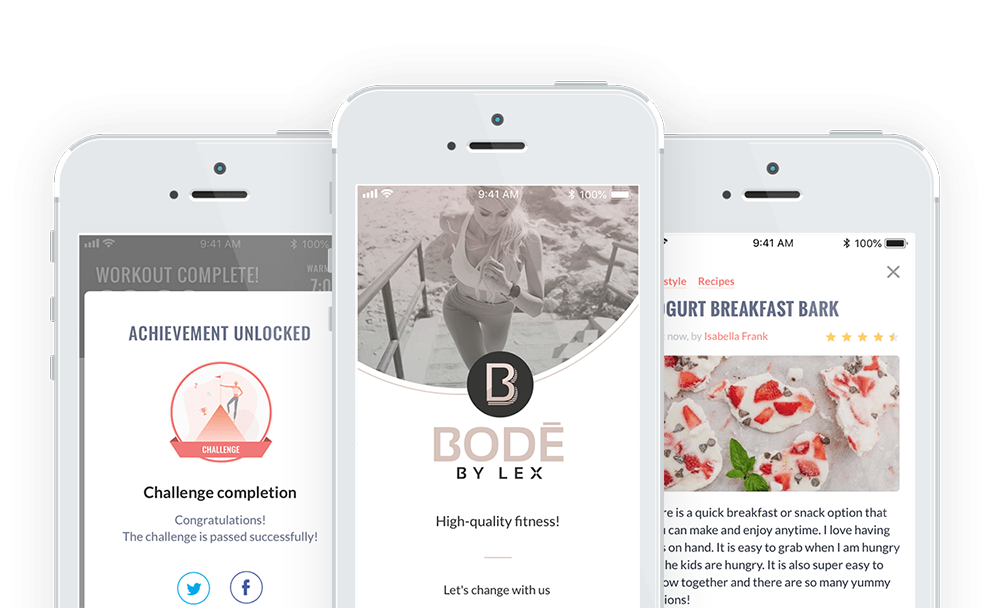 Bode By Lex Fitness App